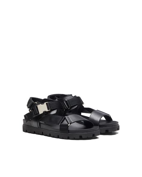 prada denim sandals|sandal Prada original.